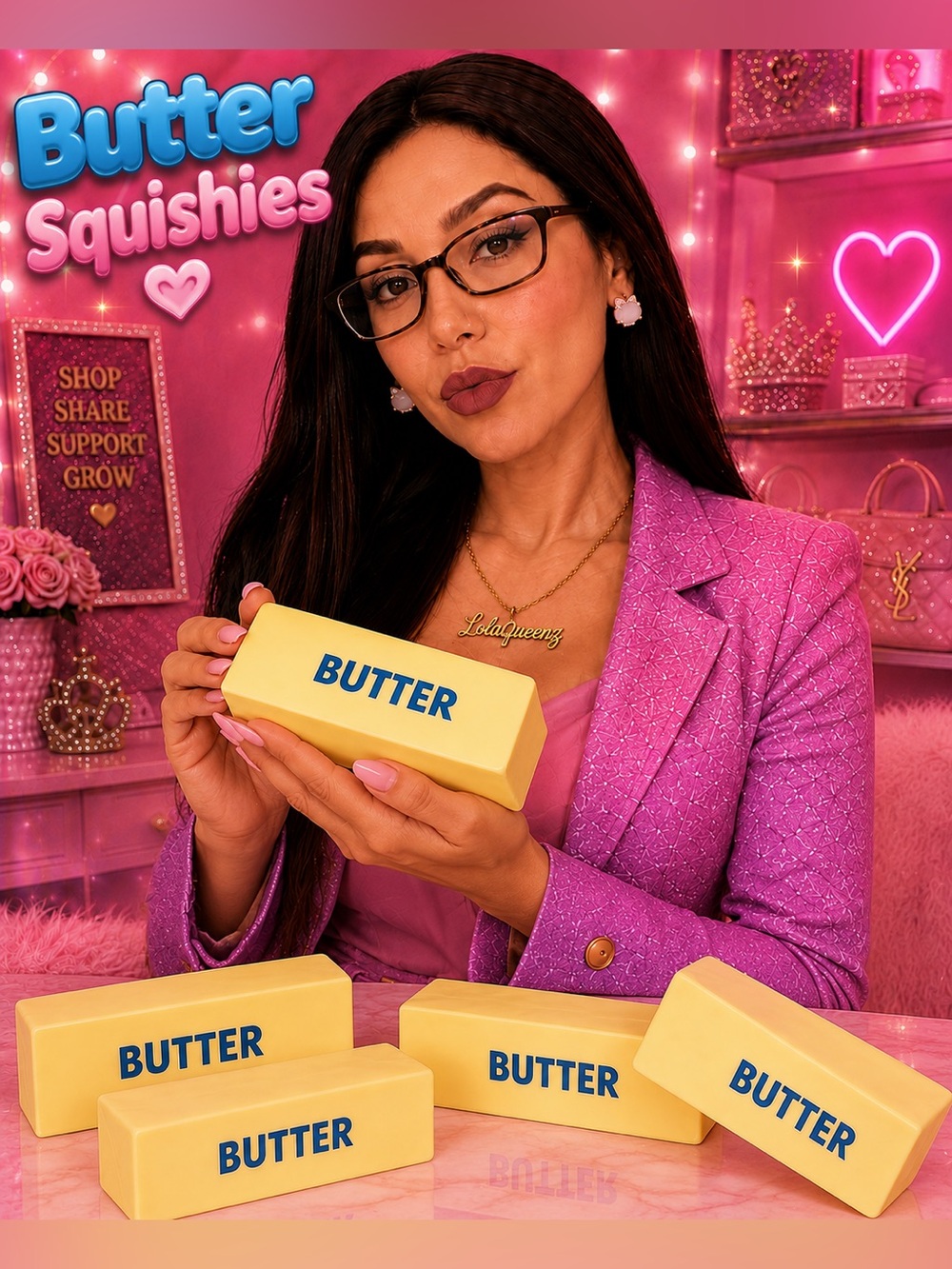 Butter Squishies 1 Yellow Stress Relief 🆕